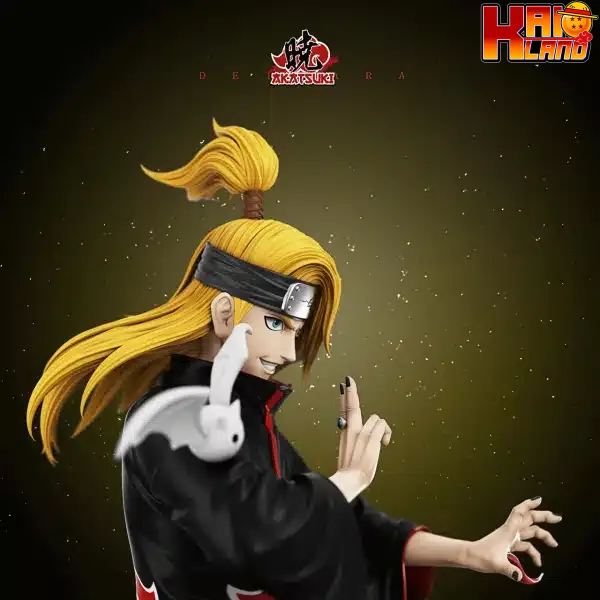 Naruto Akatsuki Studio Deidara Resin Statue 5