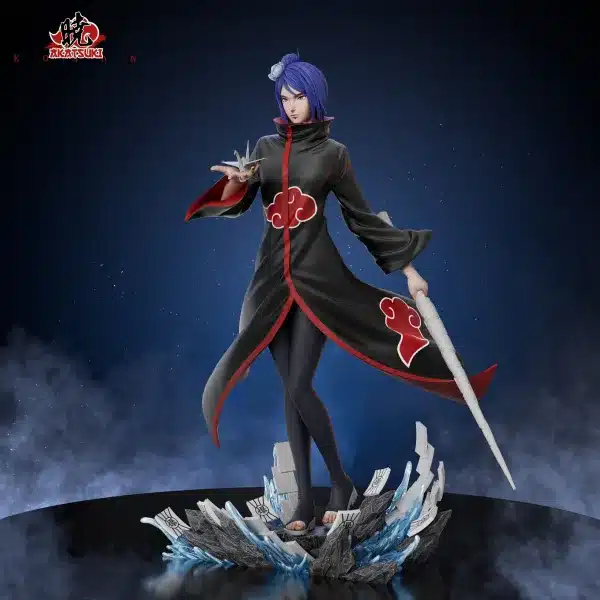 Naruto Akatsuki Studio Konan Resin Statue 3