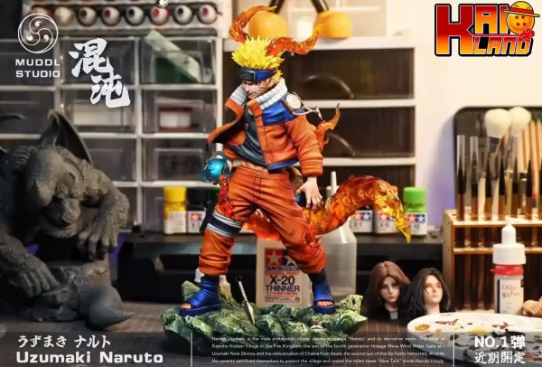Naruto MUDDL Studio Final Valley Battle Naruto Uzumaki Resin Statue 1