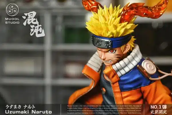 Naruto MUDDL Studio Final Valley Battle Naruto Uzumaki Resin Statue 3