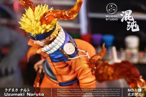 Naruto MUDDL Studio Final Valley Battle Naruto Uzumaki Resin Statue 4