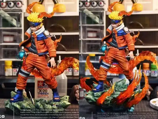 Naruto MUDDL Studio Final Valley Battle Naruto Uzumaki Resin Statue 6