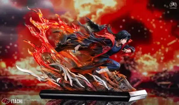 Naruto PG Studio Little Kisame Hoshigaki x Uchiha Itachi Resin Statue 3
