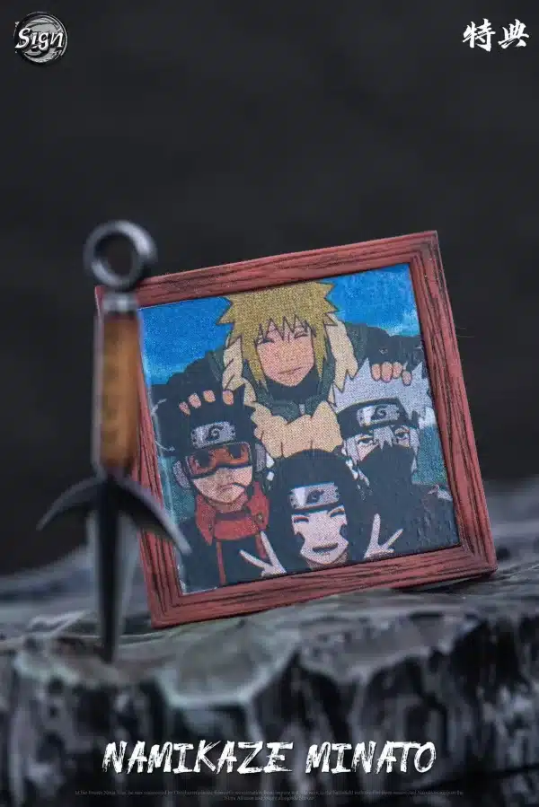 Naruto Sign Studio Fourth Hokage Minato Namikaze Resin Statue 6