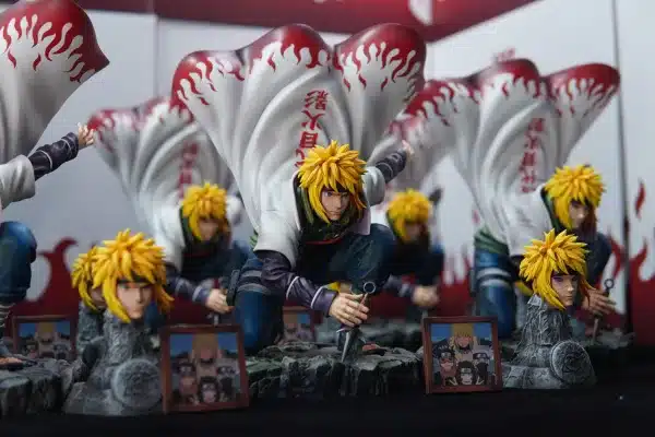 Naruto Sign Studio Fourth Hokage Minato Namikaze Resin Statue