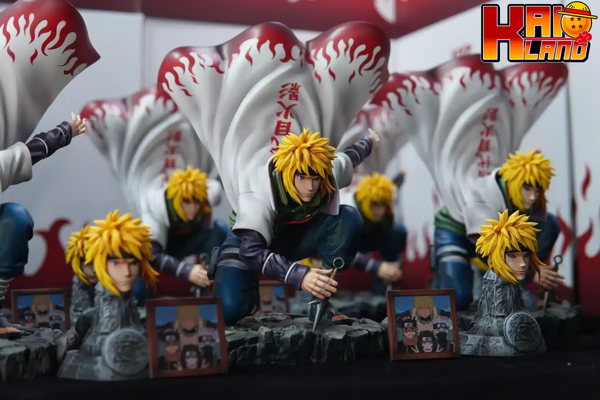 Naruto Sign Studio Fourth Hokage Minato Namikaze Resin Statue
