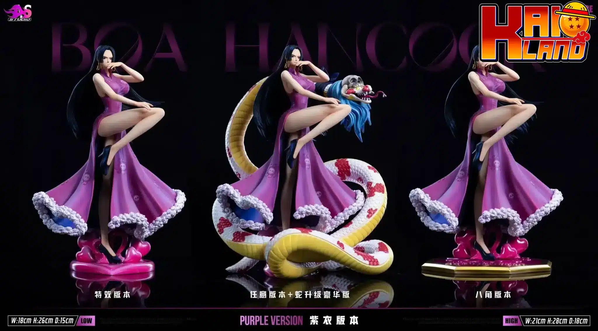One Piece AS Studio Shichibukai Boa Hancock Resin Statue