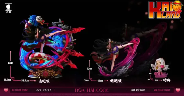 One Piece Big Feeler Studio Boa Hancock Resin Statue 8 scaled