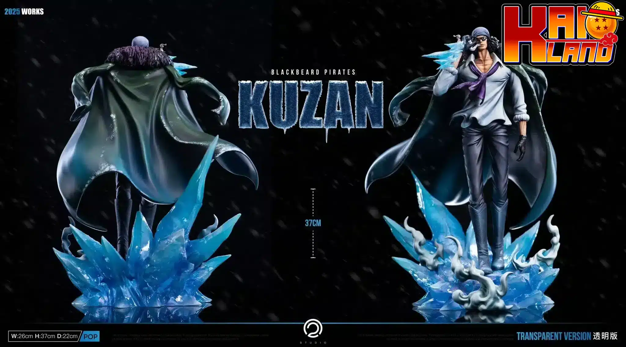One Piece C2 Studio Aokiji x Kuzan Resin Statue