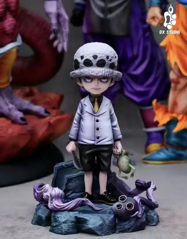 One Piece DX Studio Childhood Buggy x Law x Blackbeard Resin Statue 2