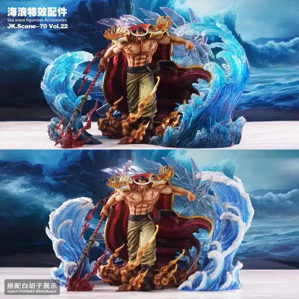 One Piece Jacksdo Studio Sea wave Figurines Accessories Resin Statue 4
