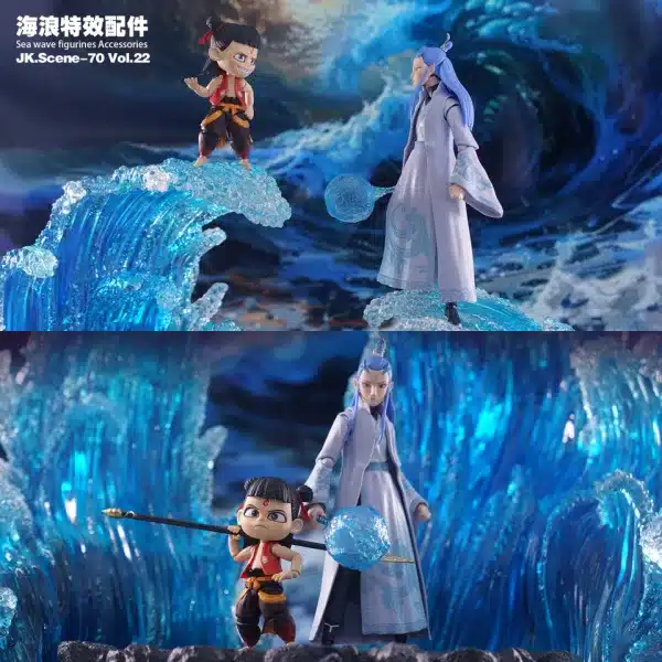One Piece Jacksdo Studio Sea wave Figurines Accessories Resin Statue 8