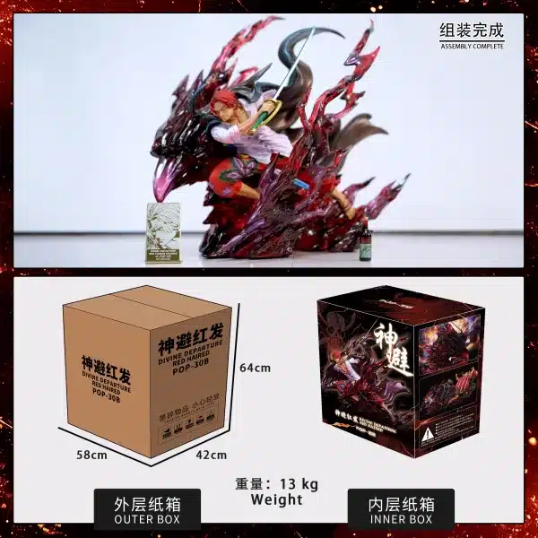 One Piece Jacksdo Studio Shanks V2 Resin Statue 2 1