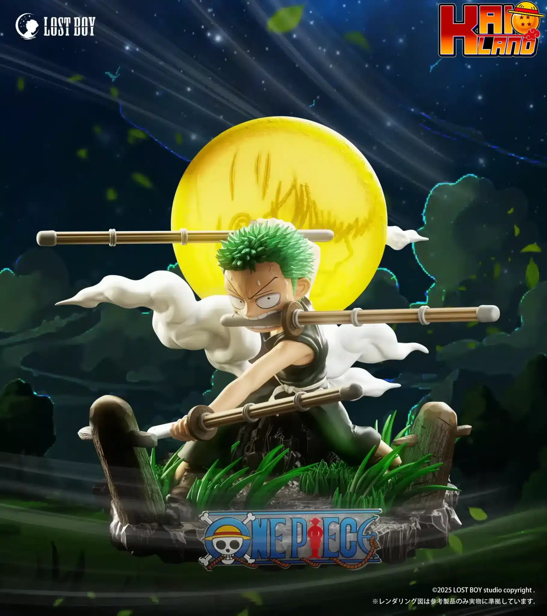 One Piece Lost Boy Studio Childhood Zoro Resin Statue