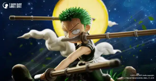 One Piece Lost Boy Studio Childhood Zoro Resin Statue 2
