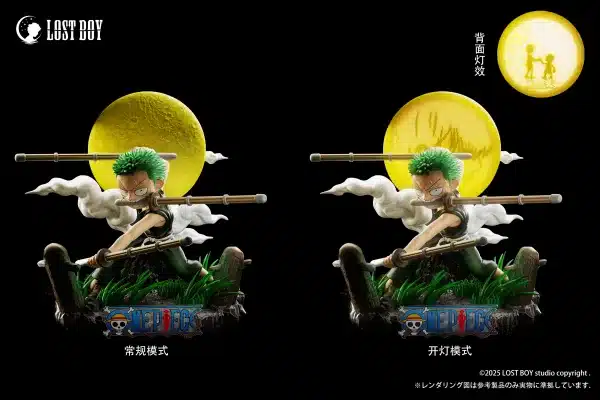 One Piece Lost Boy Studio Childhood Zoro Resin Statue 3