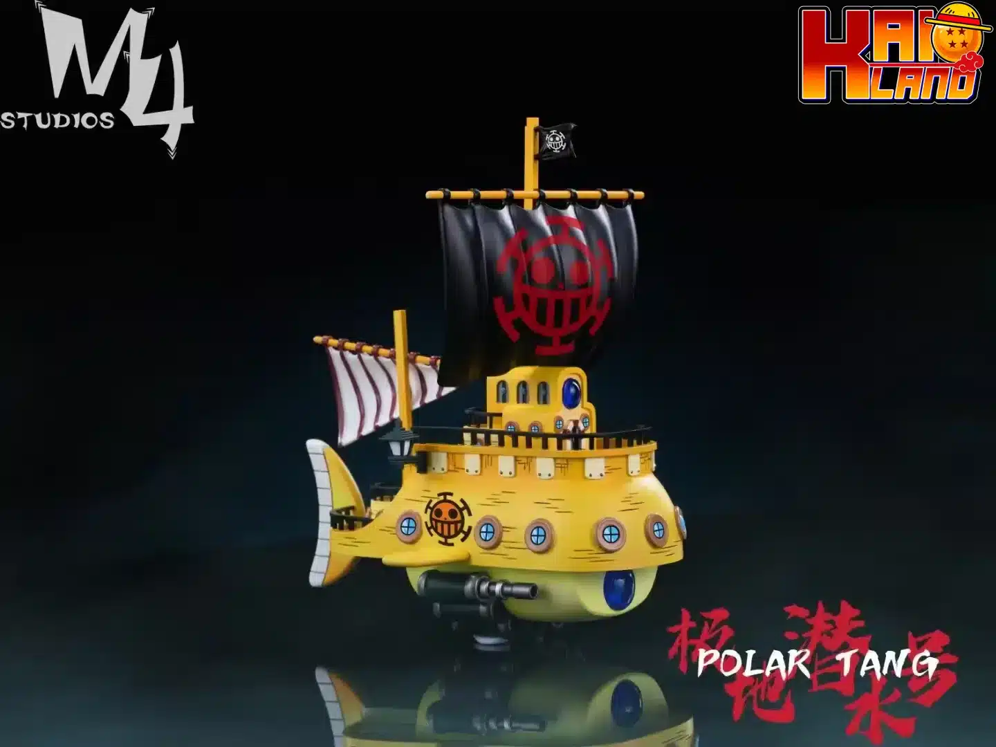 One Piece M4 Studio Polar Tang Ship Trafalgar Law Resin Statue