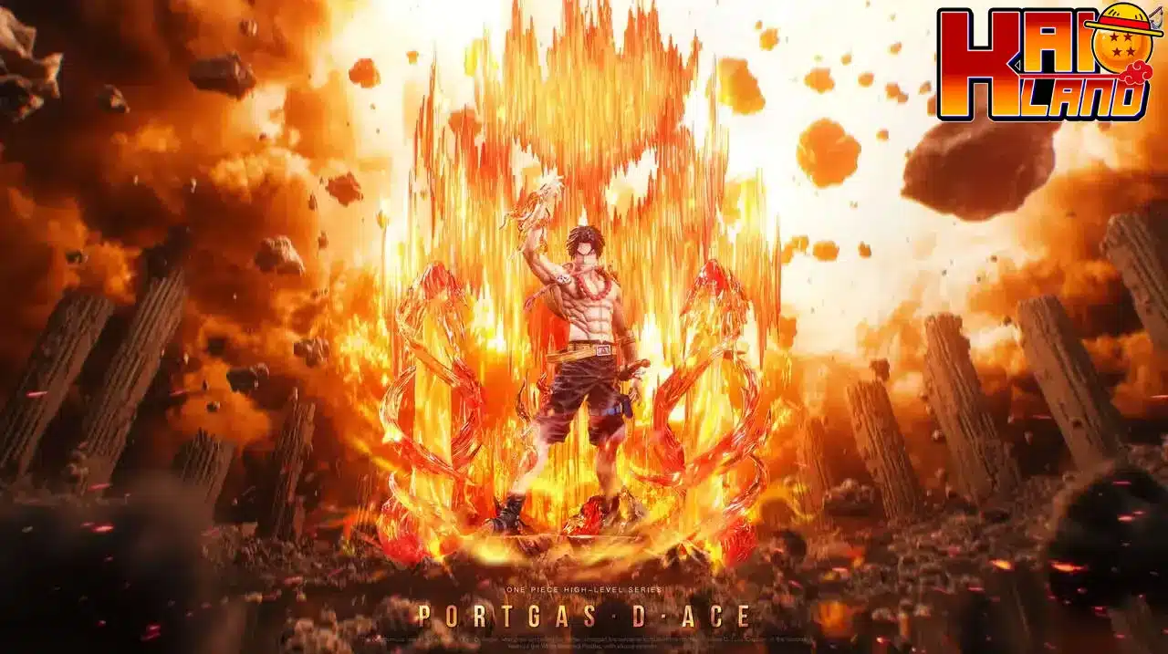 One Piece SXB Studio Portgas D Ace Resin Statue