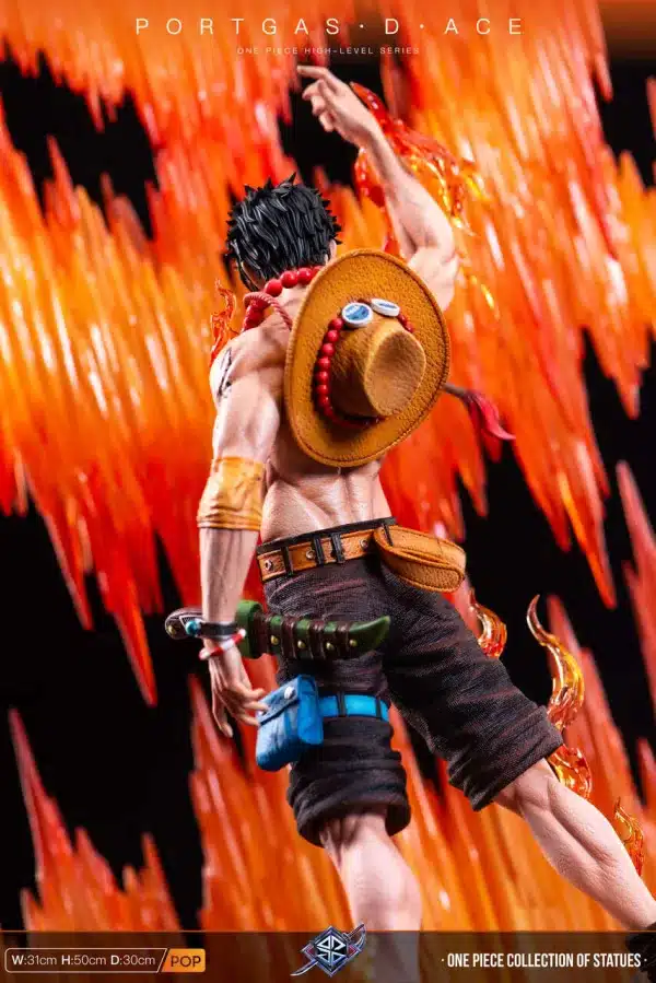 One Piece SXB Studio Portgas D Ace Resin Statue 3