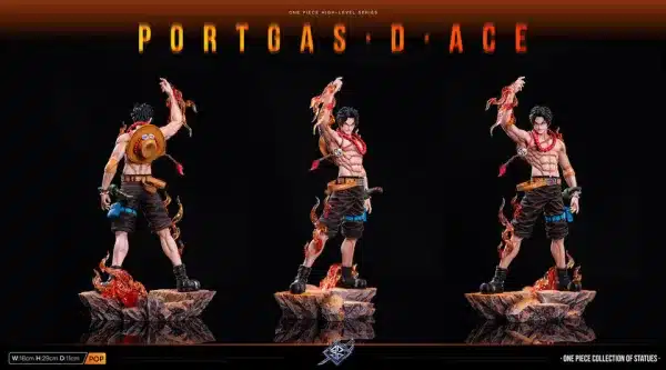 One Piece SXB Studio Portgas D Ace Resin Statue 5