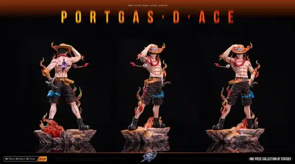 One Piece SXB Studio Portgas D Ace Resin Statue 6