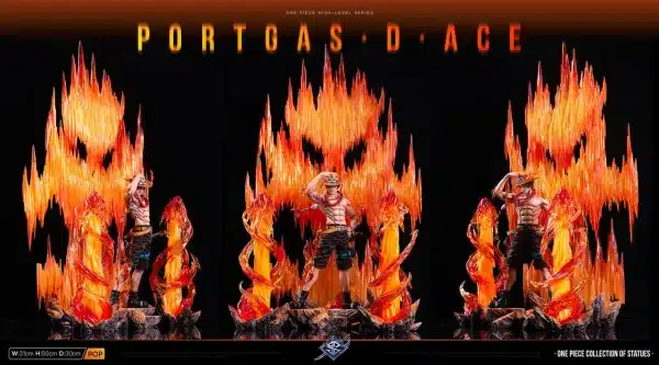 One Piece SXB Studio Portgas D Ace Resin Statue 7