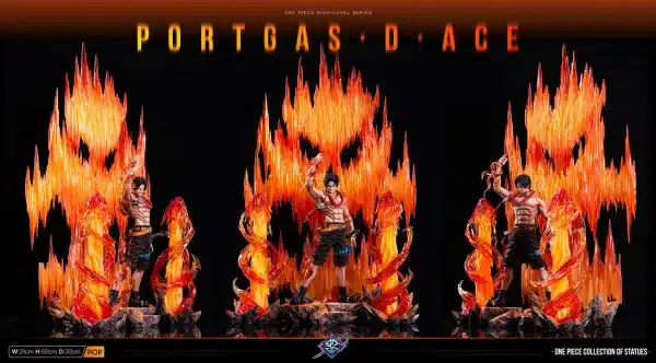 One Piece SXB Studio Portgas D Ace Resin Statue 8