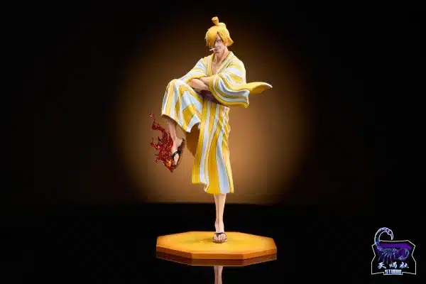 One Piece Tian Xie She Studio Sanji x Usopp Resin Statue 2