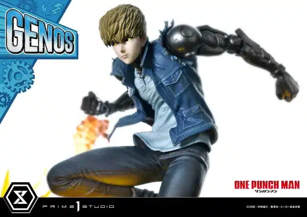 One Punch Man Prime 1 Studio Genos Licensed Resin Statue 3