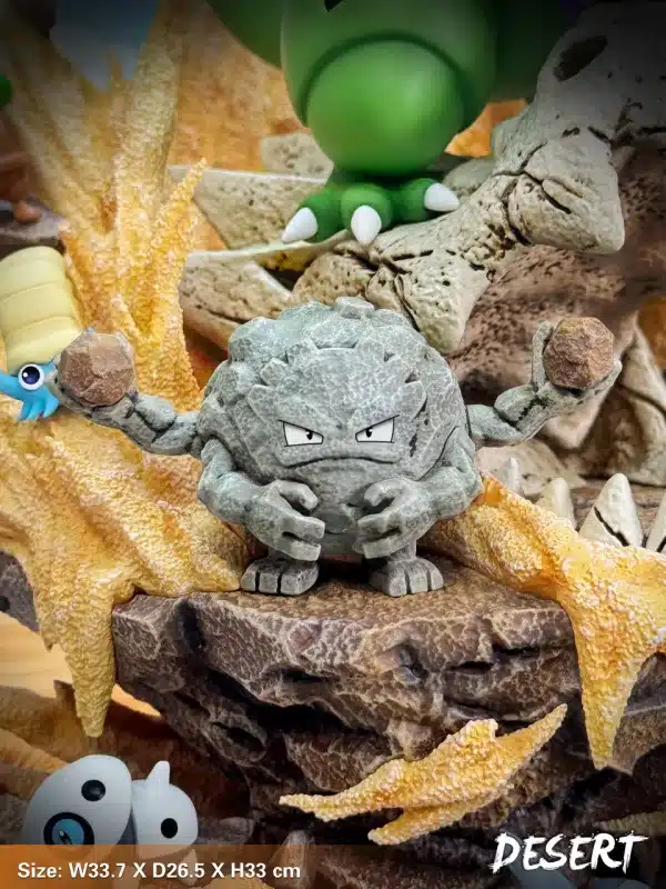 Pokemon EGG Studio Tyranitar Resin Statue 4