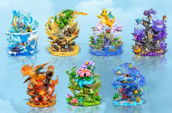 Pokemon EGG Studio Tyranitar Resin Statue 6