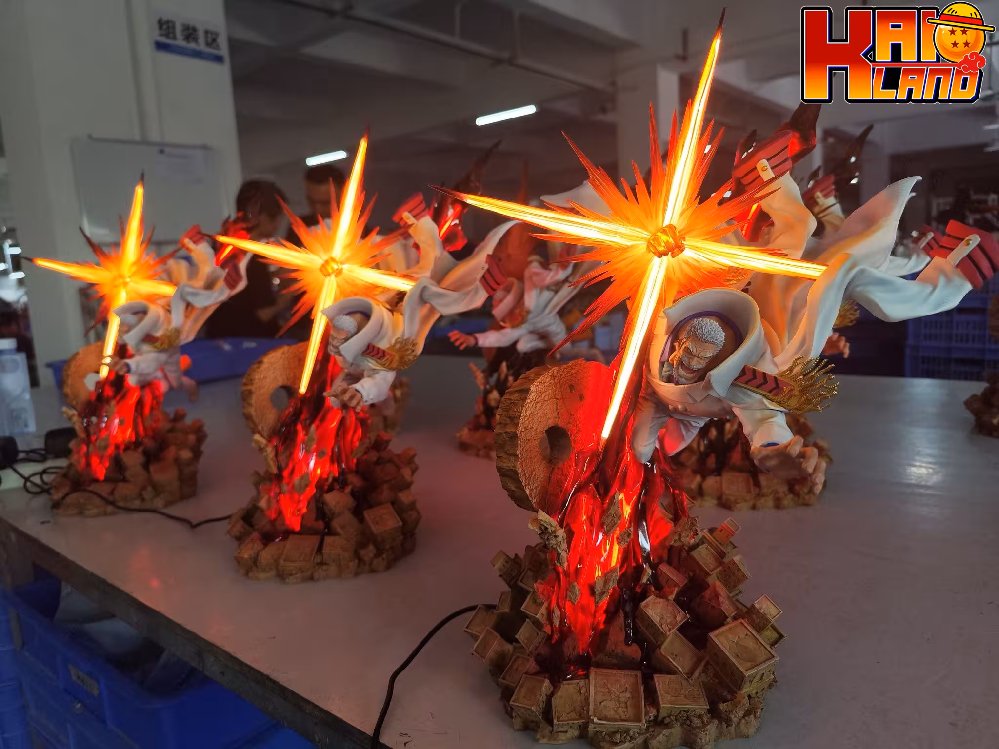 One Piece Rain Studio Monkey D Garp Resin Statue