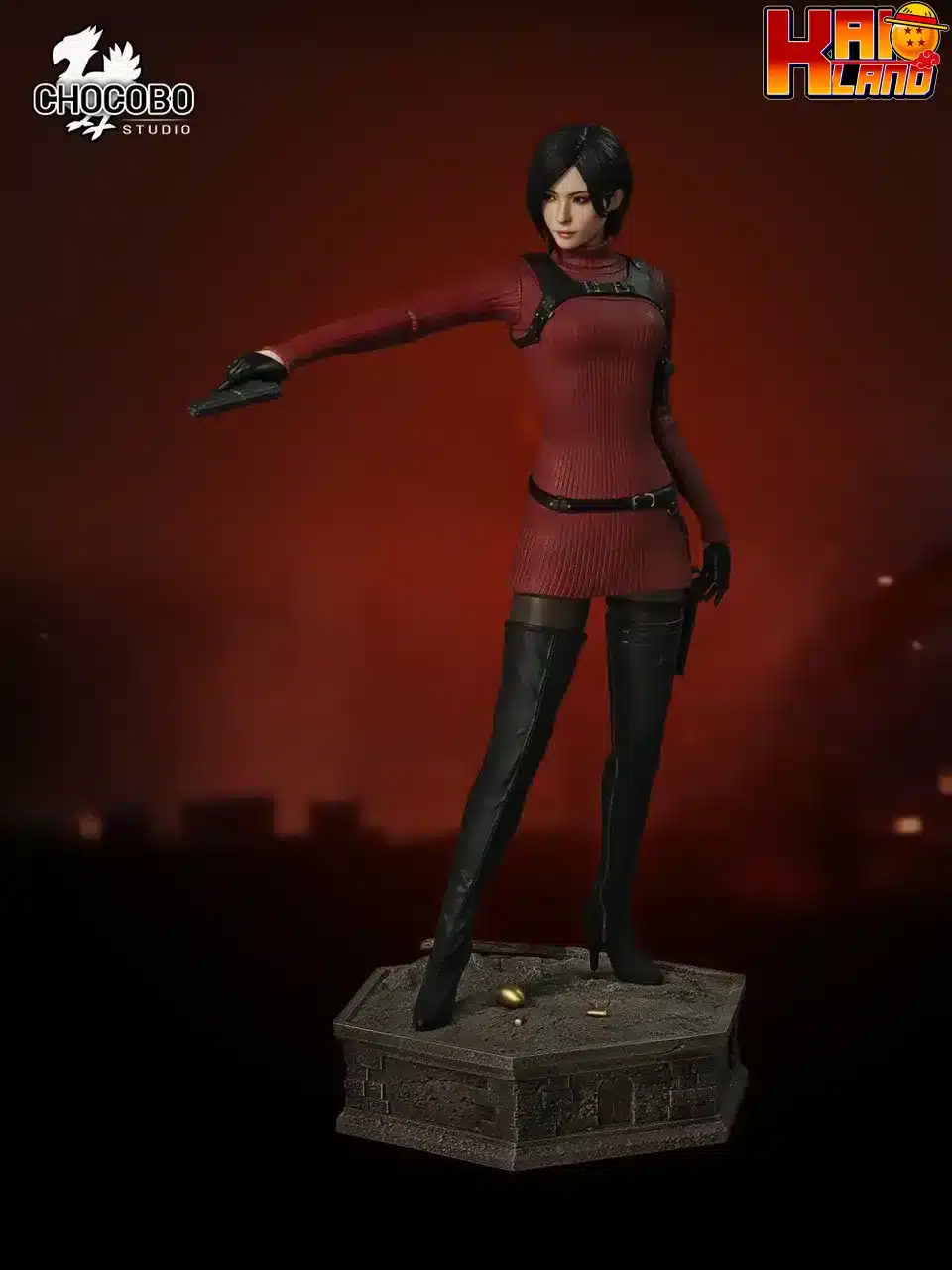 Resident Evil Chocobo Studio Ada Wong Resin Statue