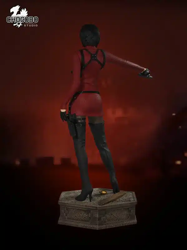 Resident Evil Chocobo Studio Ada Wong Resin Statue 2