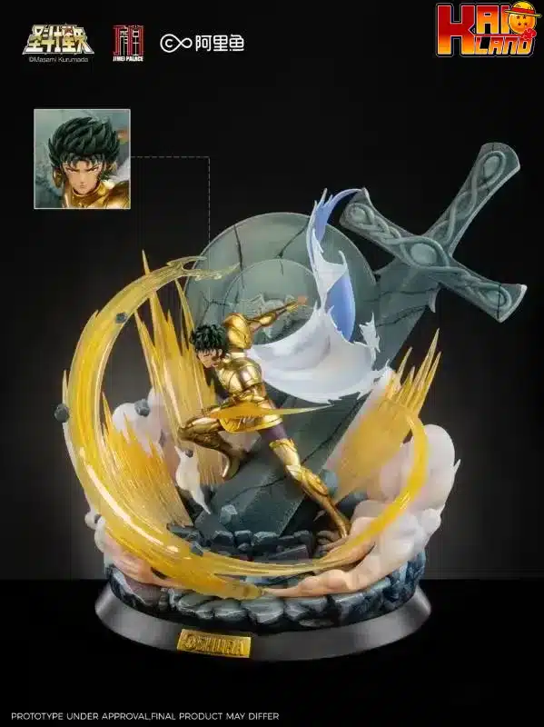 Saint Seiya Jimei Palace Capricorn Shura Licensed Resin Statue