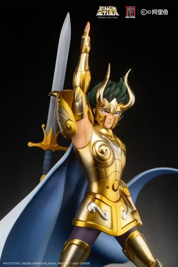 Saint Seiya Jimei Palace Capricorn Shura Licensed Resin Statue 3