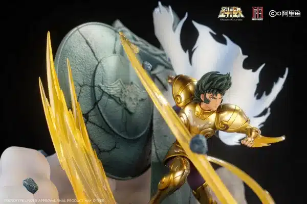 Saint Seiya Jimei Palace Capricorn Shura Licensed Resin Statue 7