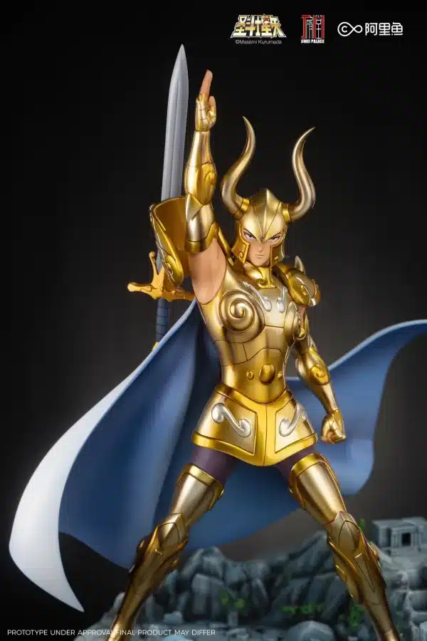 Saint Seiya Jimei Palace Capricorn Shura Licensed Resin Statue 8