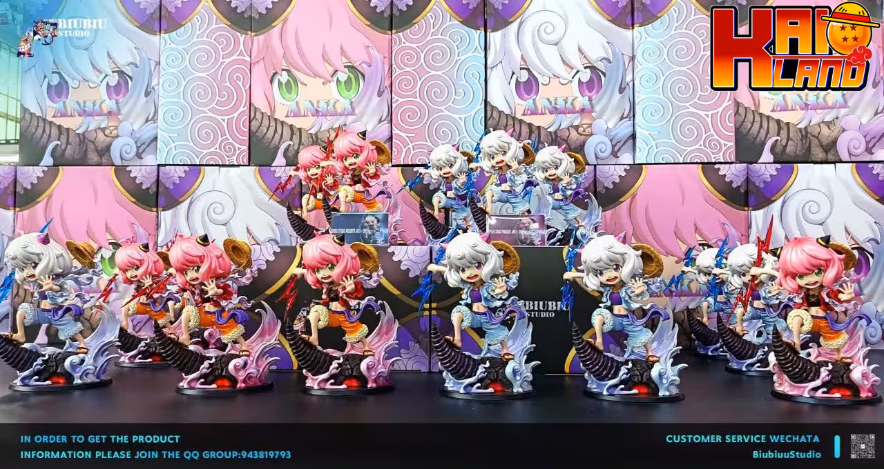 Spy x Family BiuBiu Studio Anya Gear 5 Nika Resin Statue