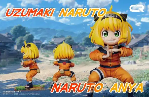 Spy x Family CR Studio Anya Cosplay Naruto Resin Statue 2