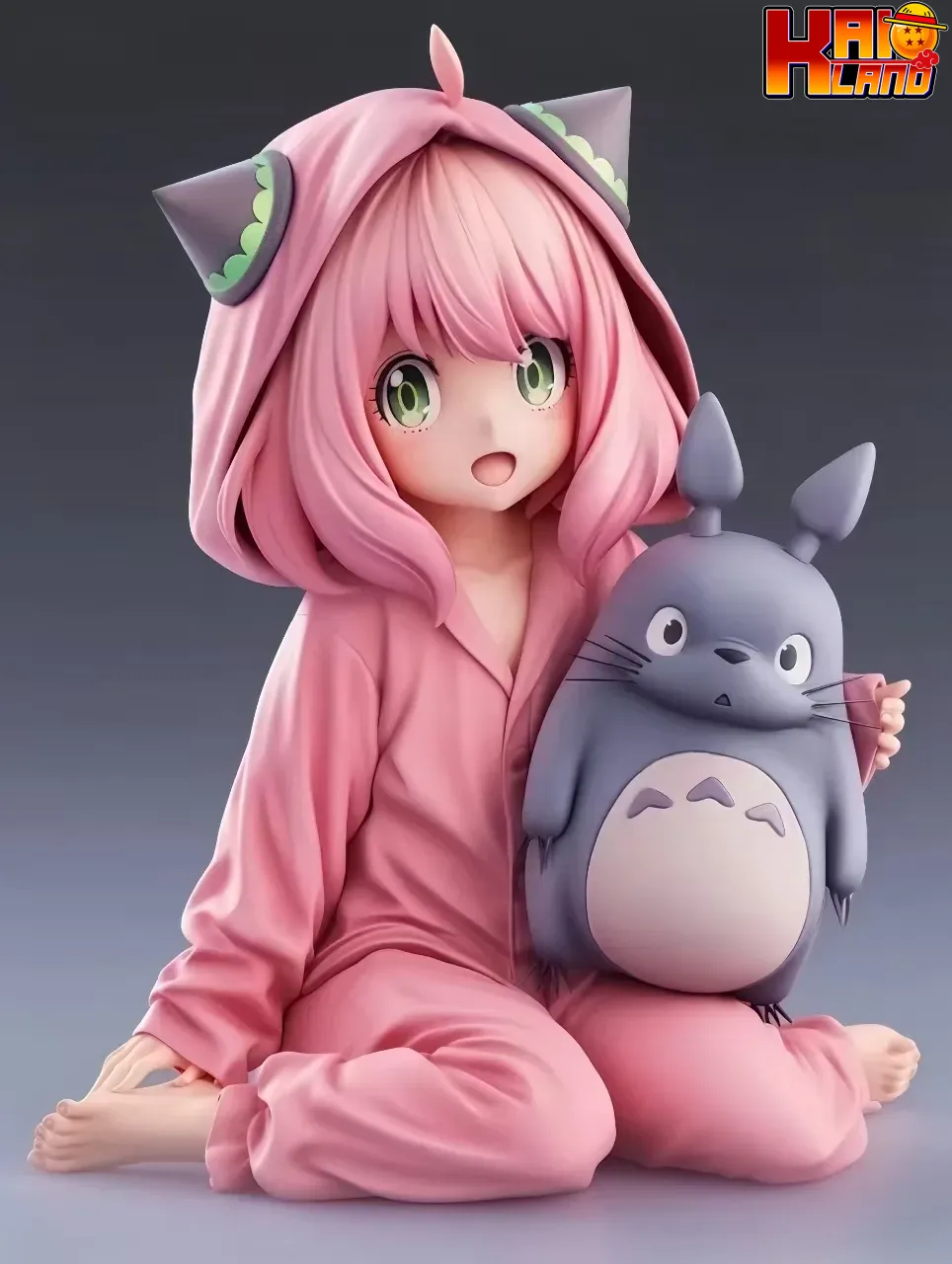 Spy x Family Dream ELF Studio Pajamas Anya Forger x Totoro Resin Statue