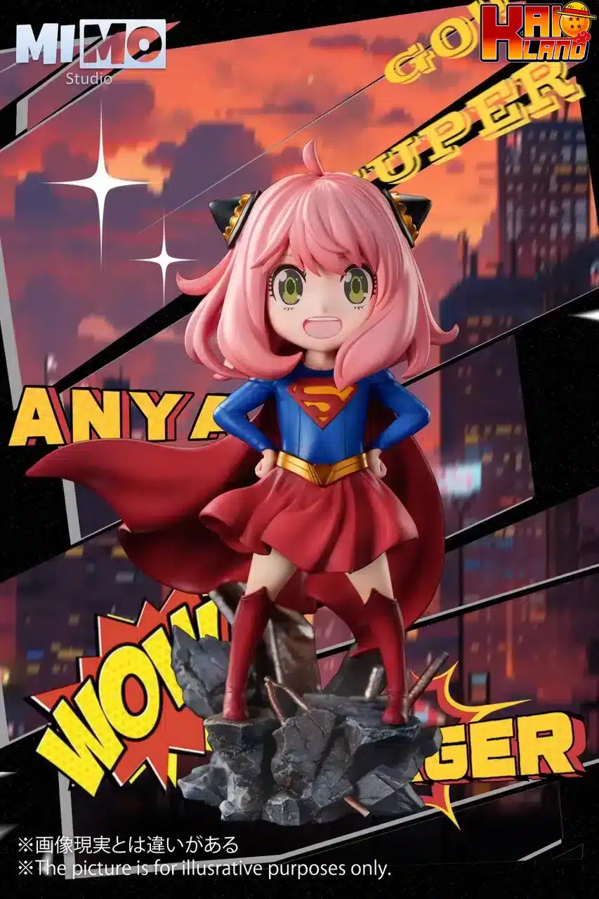 Spy x Family Mimo Studio Anya Cos Super Girl Resin Statue