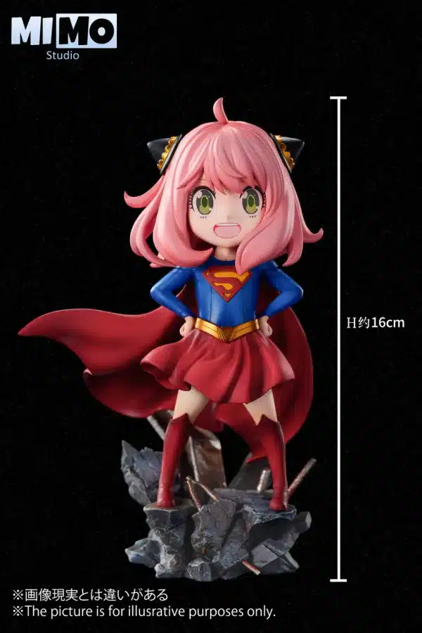 Spy x Family Mimo Studio Anya Cos Super Girl Resin Statue 2