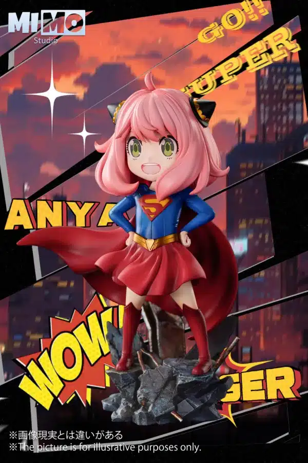 Spy x Family Mimo Studio Anya Cos Super Girl Resin Statue 3