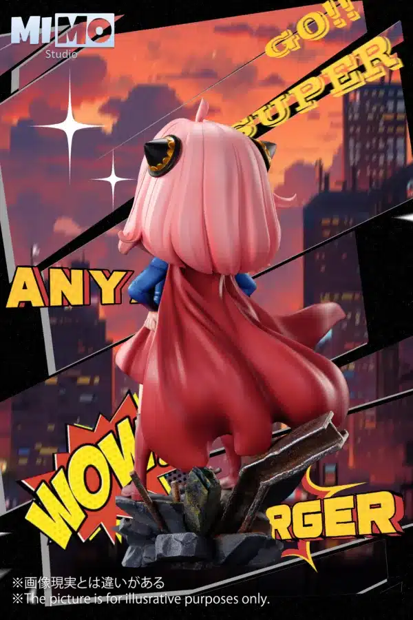 Spy x Family Mimo Studio Anya Cos Super Girl Resin Statue 4