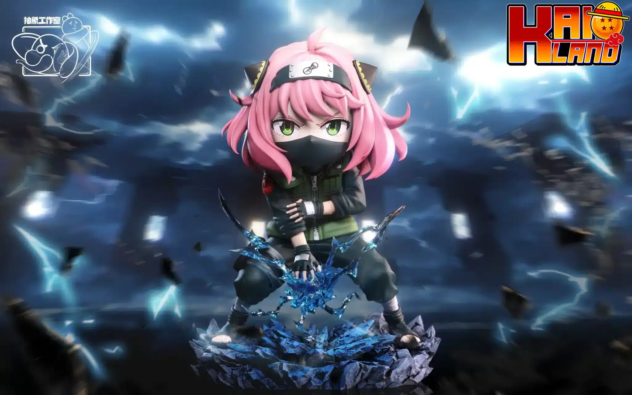Spy ×Family Chou Xiang Studio Anya Cos Kakashi Resin Statue