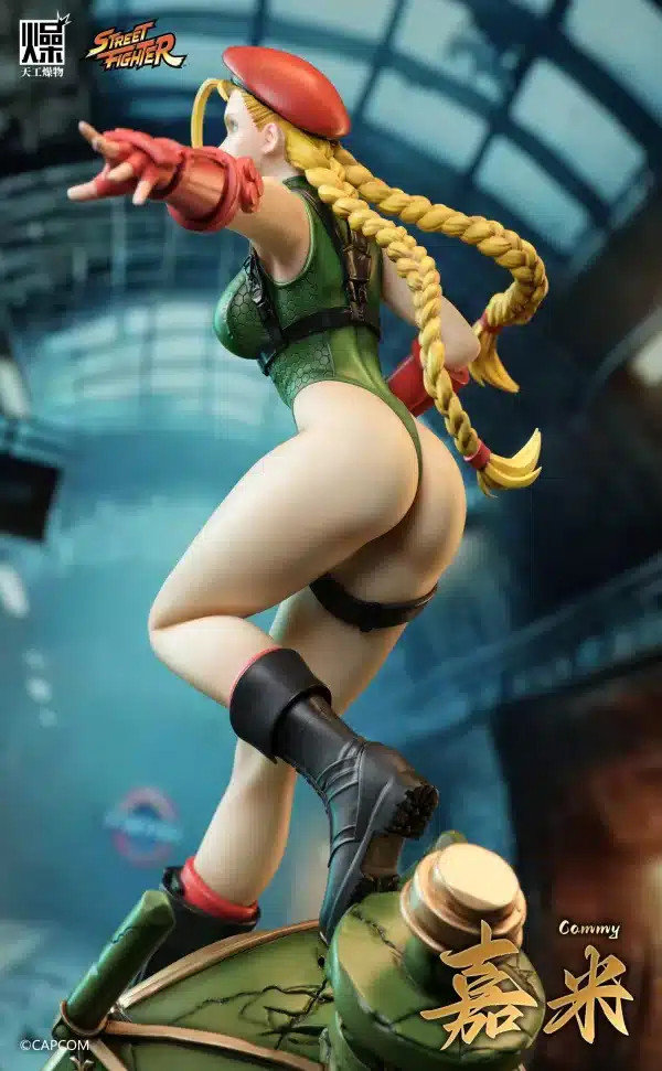 Street Fighter TGZW Studio Cammy Licensed Resin Statue 3
