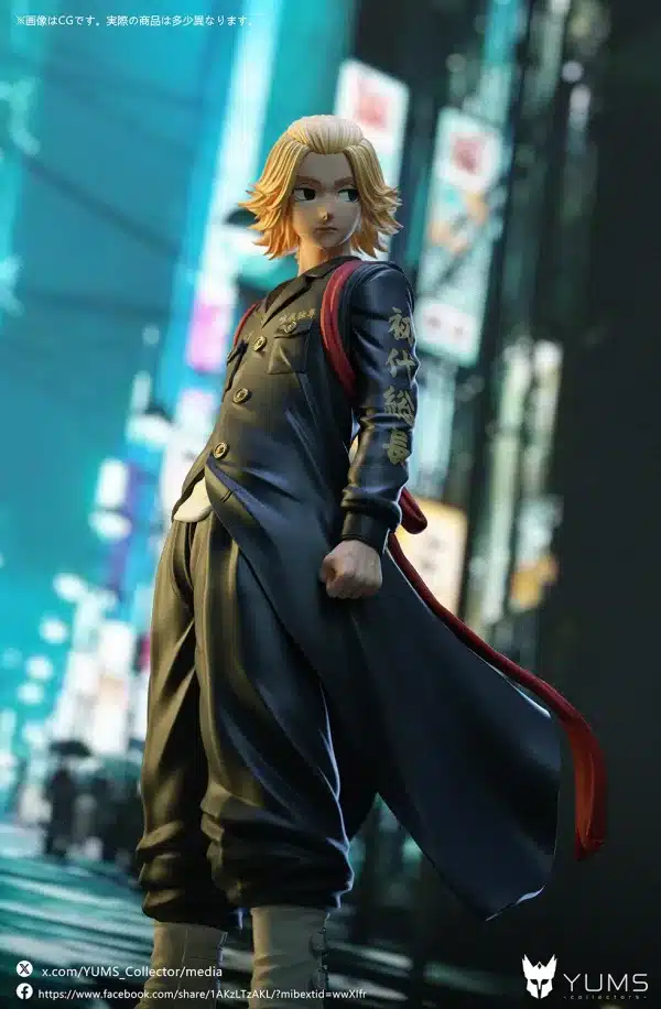 Tokyo Revengers YUMS Collectors Studio Mikey Manjiro Sano Resin Statue 2