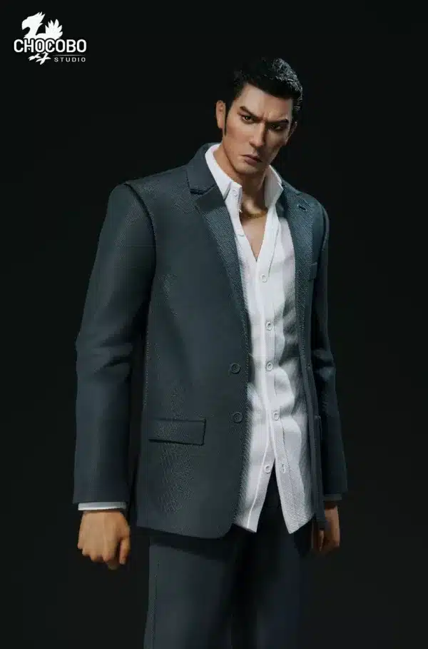 Yakuza Like a Dragon Chocobo Studio Kazuma Kiryu Resin Statue 3