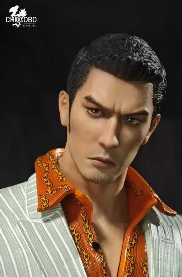 Yakuza Like a Dragon Chocobo Studio Kazuma Kiryu Resin Statue 5